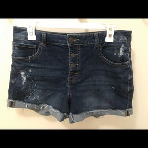 High-Rise Jean shorts